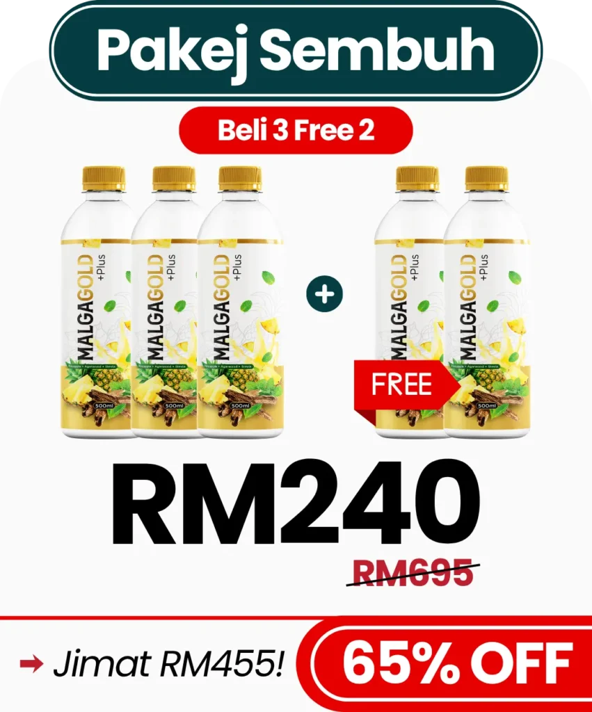 PAKEJ SEMBUH | 5 BOTOL RM240